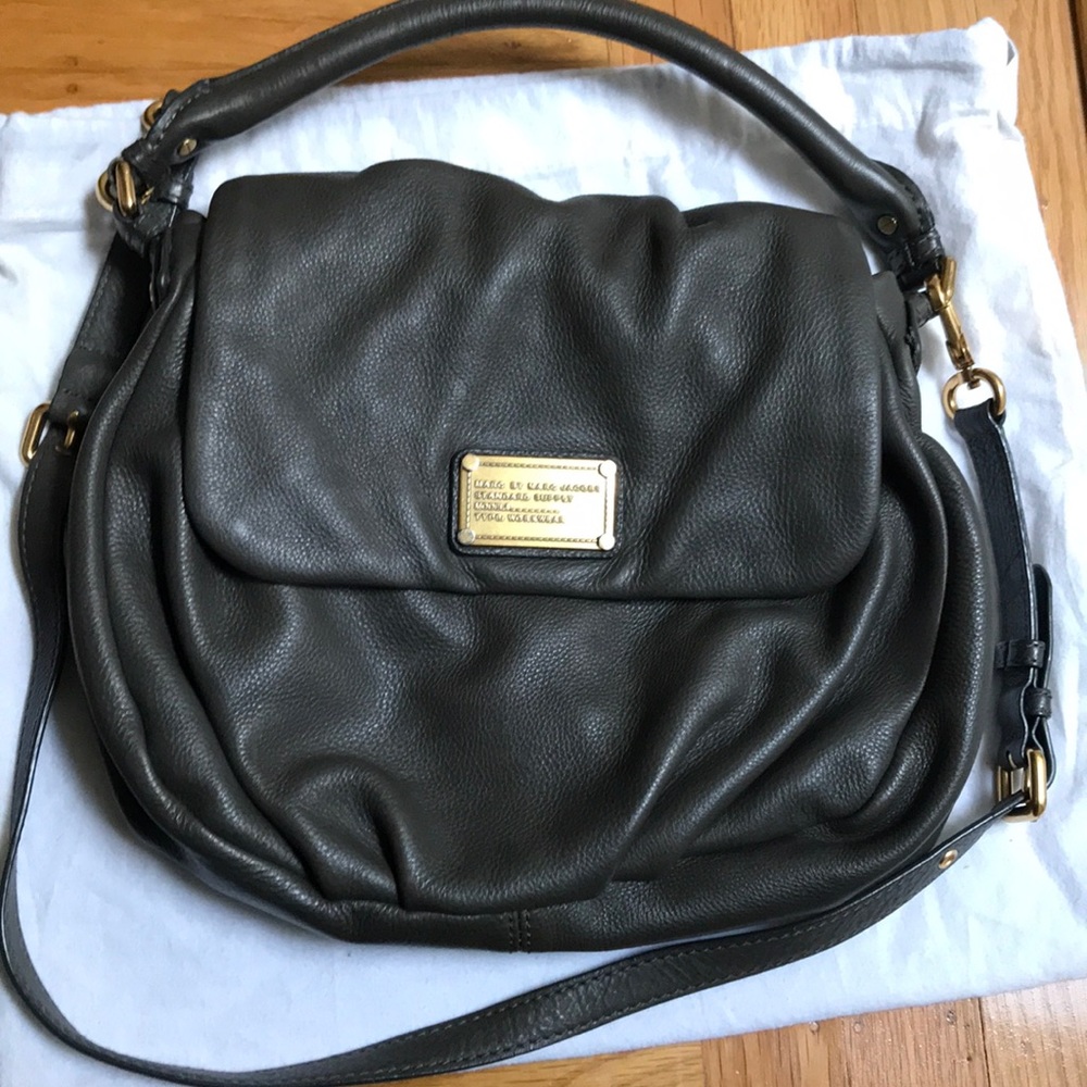Marc Jacobs grey crossbody bag